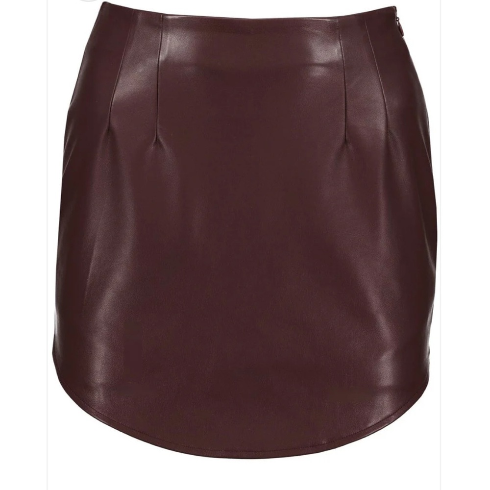 NWT Bishop + Young Marcela Vegan Leather Skirt size S